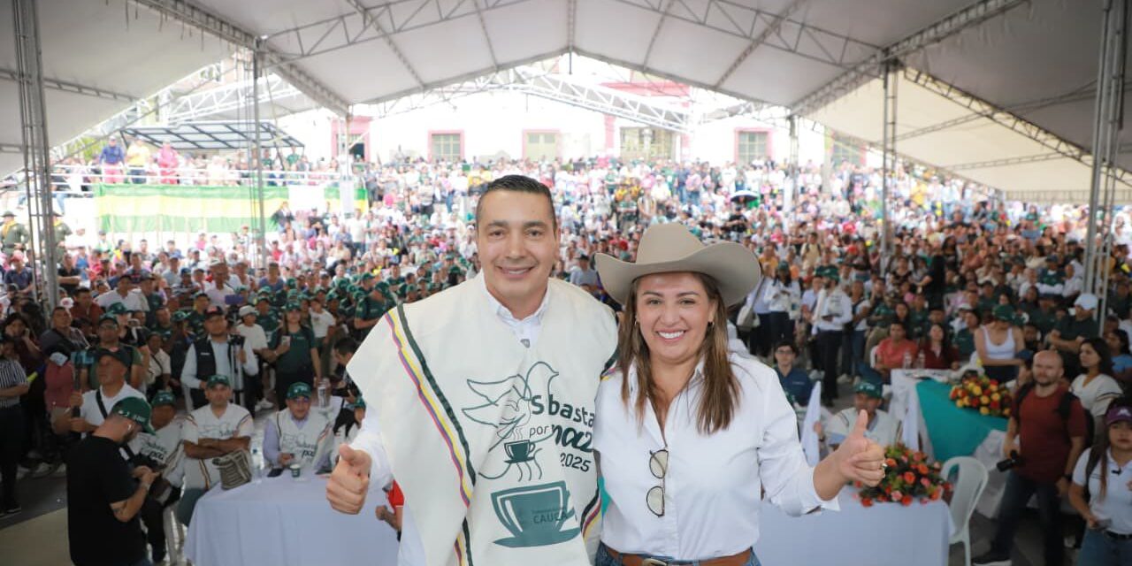 Café caucano rompe récord en Subasta por la Paz 2025