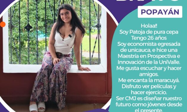 Nataly Agredo Bravo lidera la lista de Dignidad y Compromiso al CMJ en Popayán