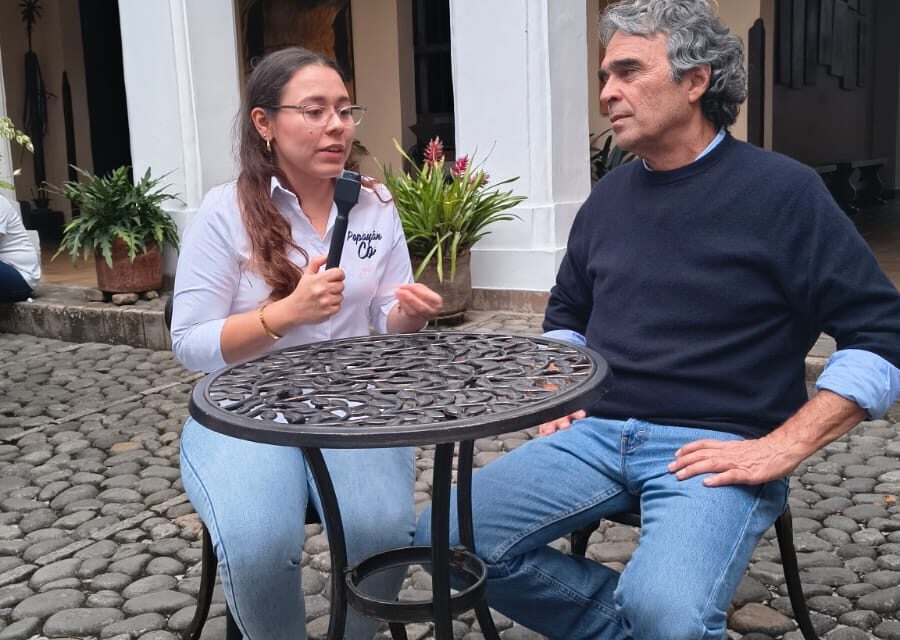 Sergio Fajardo en Popayán