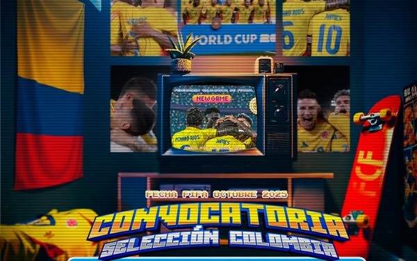 Selección Colombia presenta su convocatoria para los amistosos de octubre