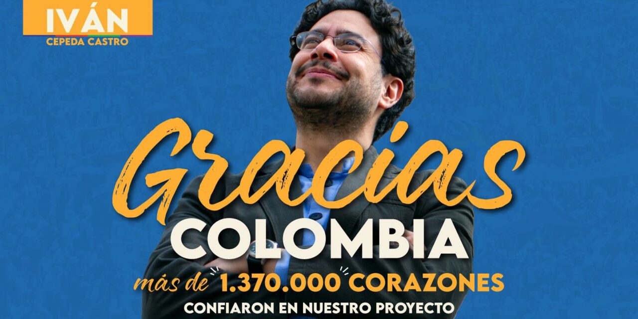 Iván Cepeda gana la consulta popular del Pacto Histórico