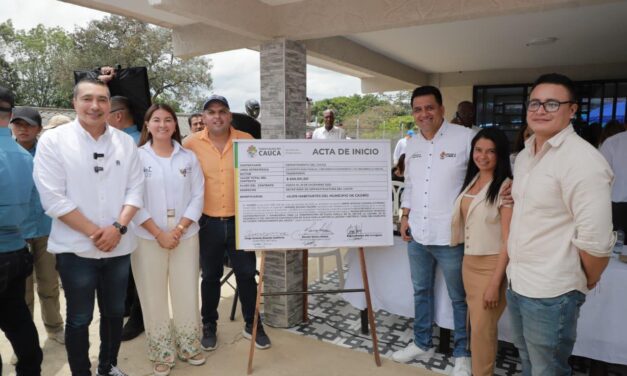 Gobierno del Cauca inaugura pavimentación de la vía El Cairo – Cajibío