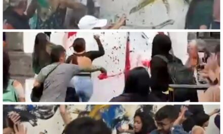 Protesta por Palestina en la Universidad del Cauca termina en agresiones