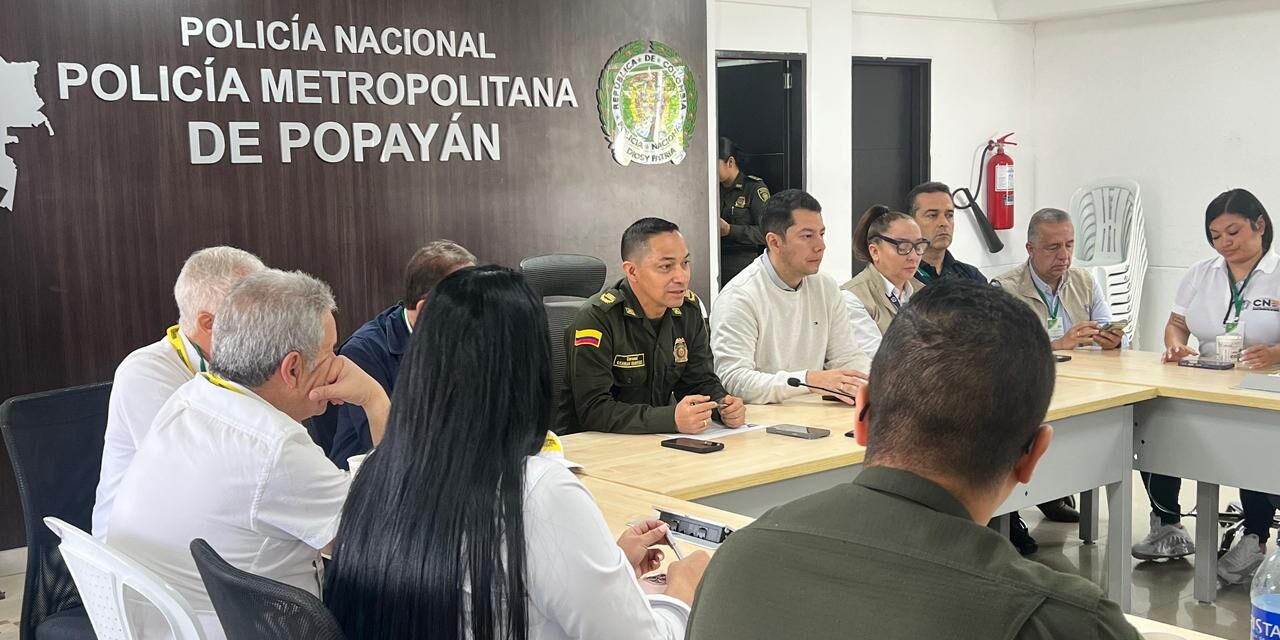 Autoridades activaron el PMU durante las Elecciones de Juventud 2025 en Popayán