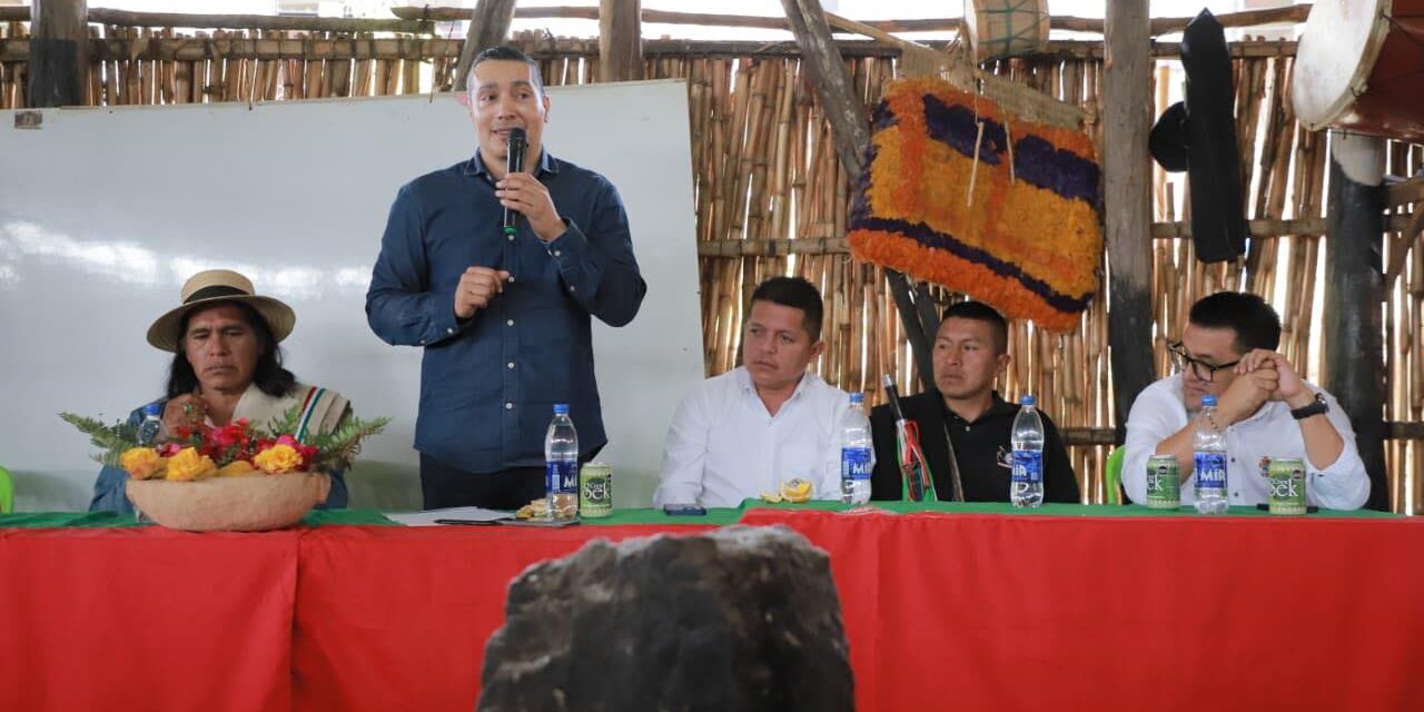 Gobierno del Cauca fortalece presencia institucional en el Resguardo Indígena de Calderas, Inzá