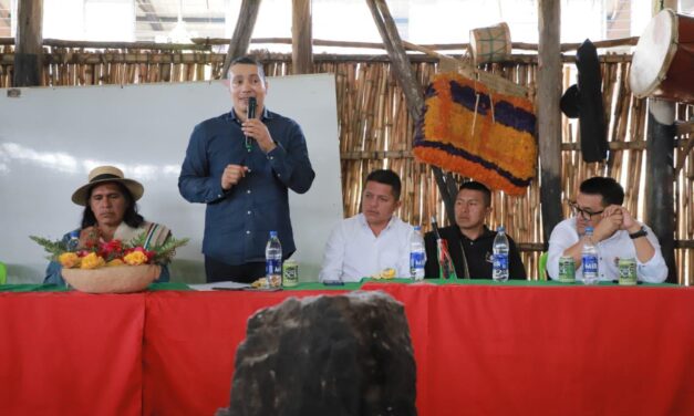 Gobierno del Cauca fortalece presencia institucional en el Resguardo Indígena de Calderas, Inzá