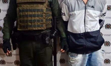 Policía Metropolitana de Popayán captura a dos hombres