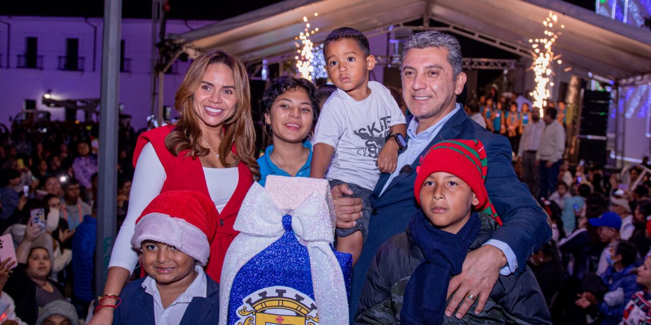 Popayán da inicio a la Navidad con el encendido de luces