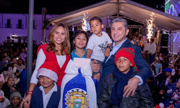 Popayán da inicio a la Navidad con el encendido de luces