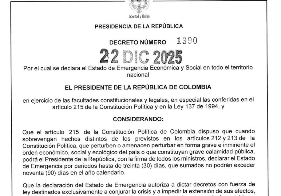 Emergencia económica de Petro: medida innecesaria