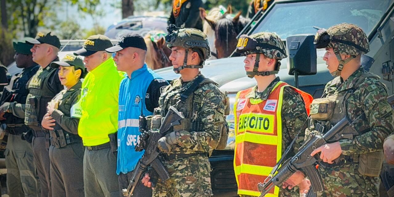Popayán refuerza su plan de seguridad para Navidad con Policía y Ejército