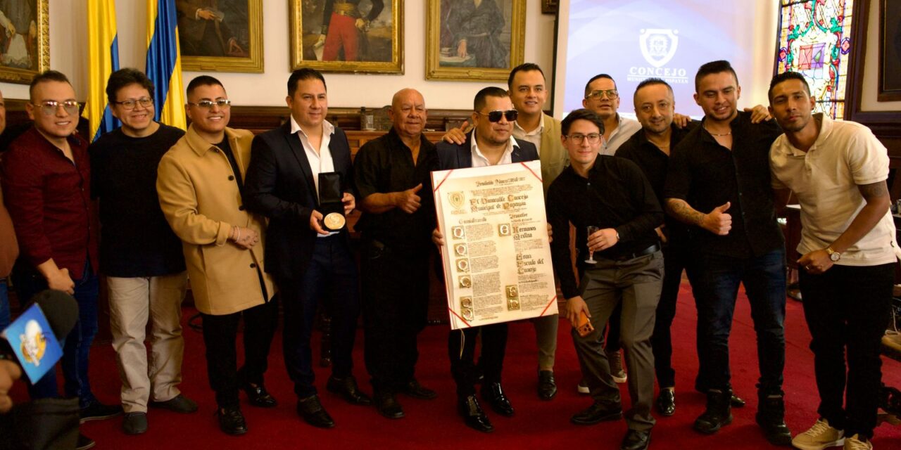 Los Hermanos Medina reciben el Gran Escudo del Concejo de Popayán