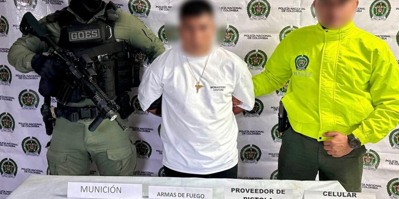 Capturan en Popayán a presunto integrante de grupo armado ilegal