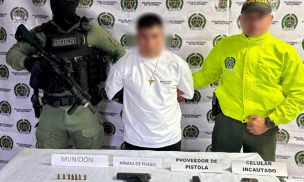 Capturan en Popayán a presunto integrante de grupo armado ilegal
