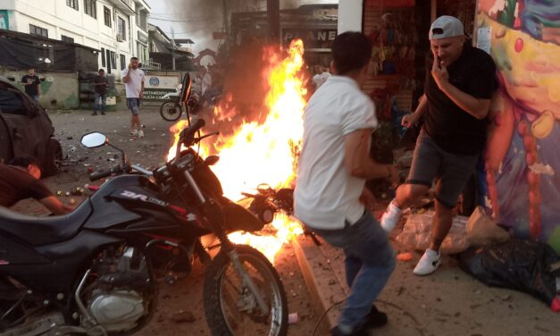 Explosión de moto bomba en Balboa, Cauca