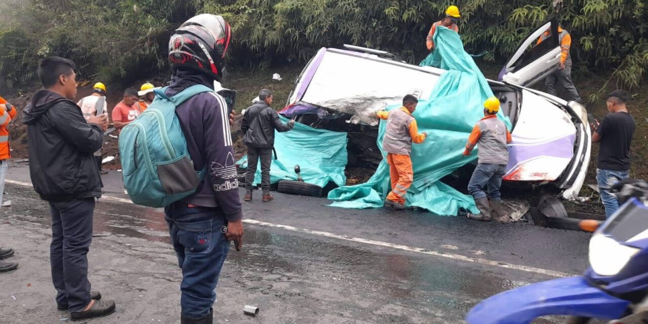 Accidente en la vía Popayán–Santander de Quilichao deja siete muertos en el Cauca