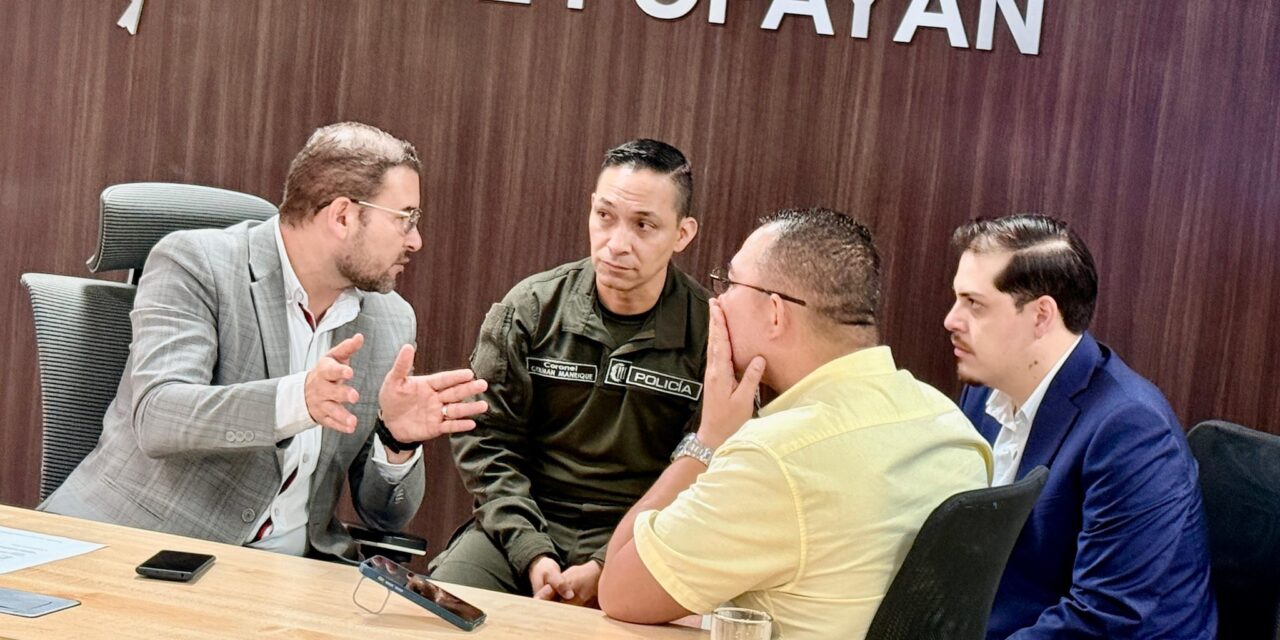 Popayán instala el primer Comité de Orden Público para garantizar seguridad en Semana Santa y elecciones