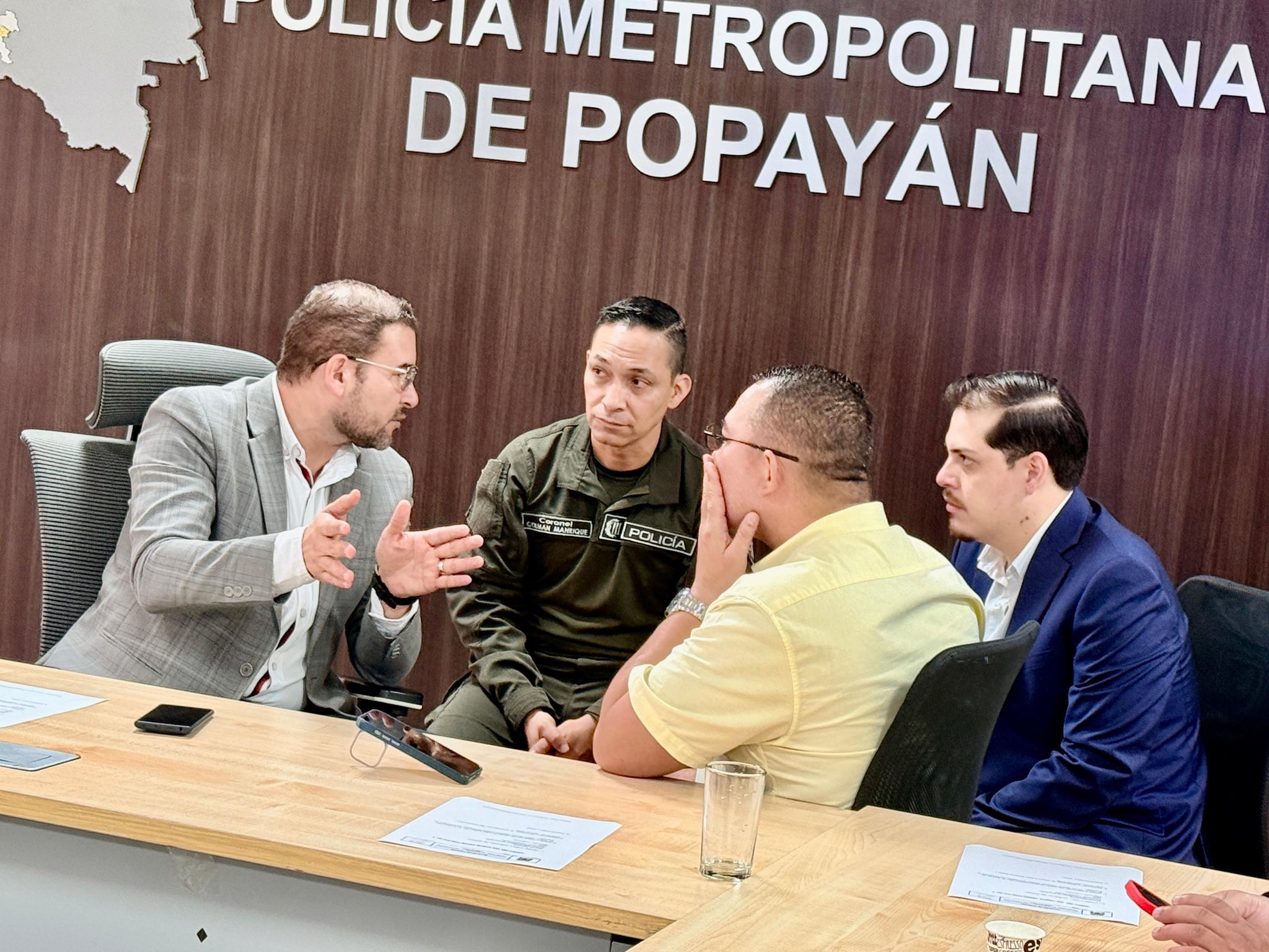 Popayán instala el primer Comité de Orden Público para garantizar seguridad en Semana Santa y elecciones