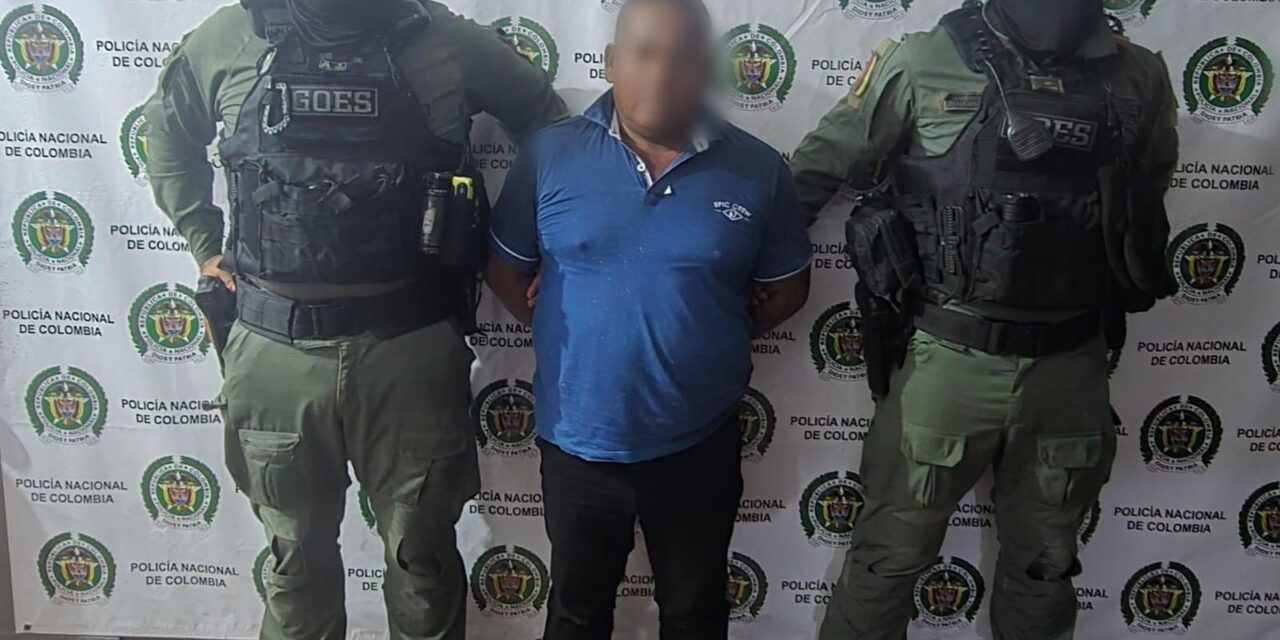 Hombre capturado con arma de fuego y munición en la vereda Figueroa Bajo