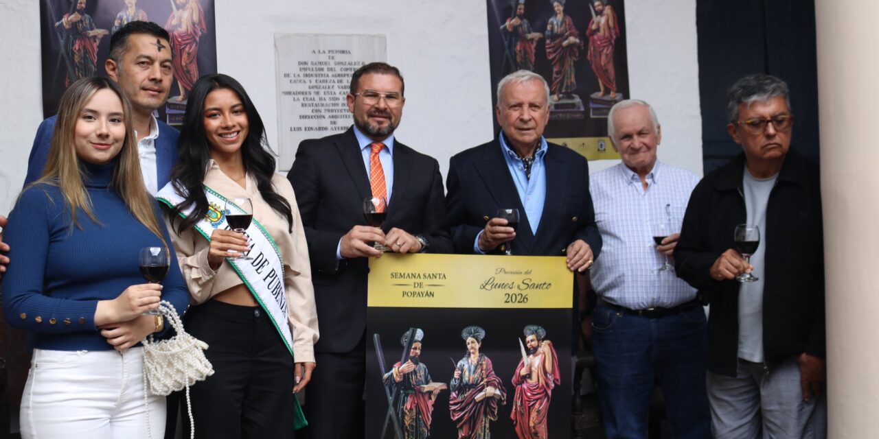 Semana Santa en Popayán 2026: lanzan póster del Lunes Santo