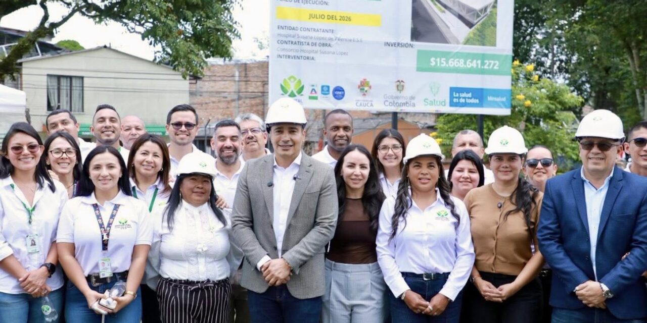 Nueva infraestructura hospitalaria en Popayán por $16.500 millones