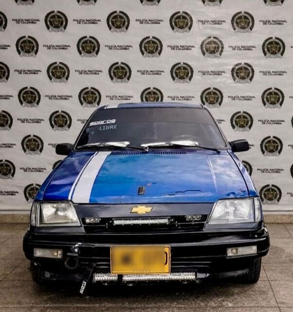 Dos capturados y un vehículo recuperado en Popayán