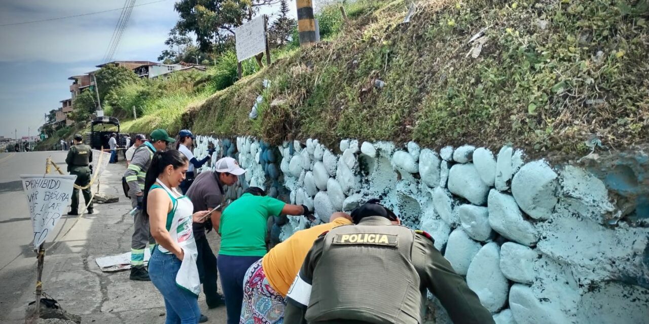 Recuperan espacio público en la vereda El Salvador de Popayán