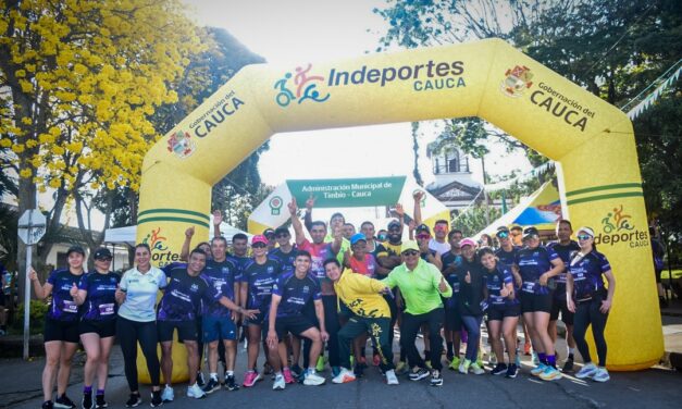 Timbío realizó la primera Carrera Atlética por la Vida