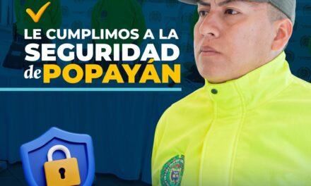 Seguridad en Popayán: capturas, armas incautadas y tres fines de semana sin homicidios