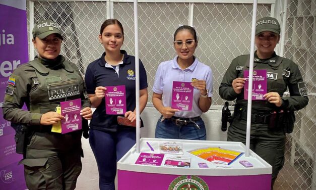 Patrulla Púrpura promueve rutas de atención en Popayán