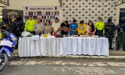 Operación “Guarida” deja siete capturados en la comuna 6 de Popayán