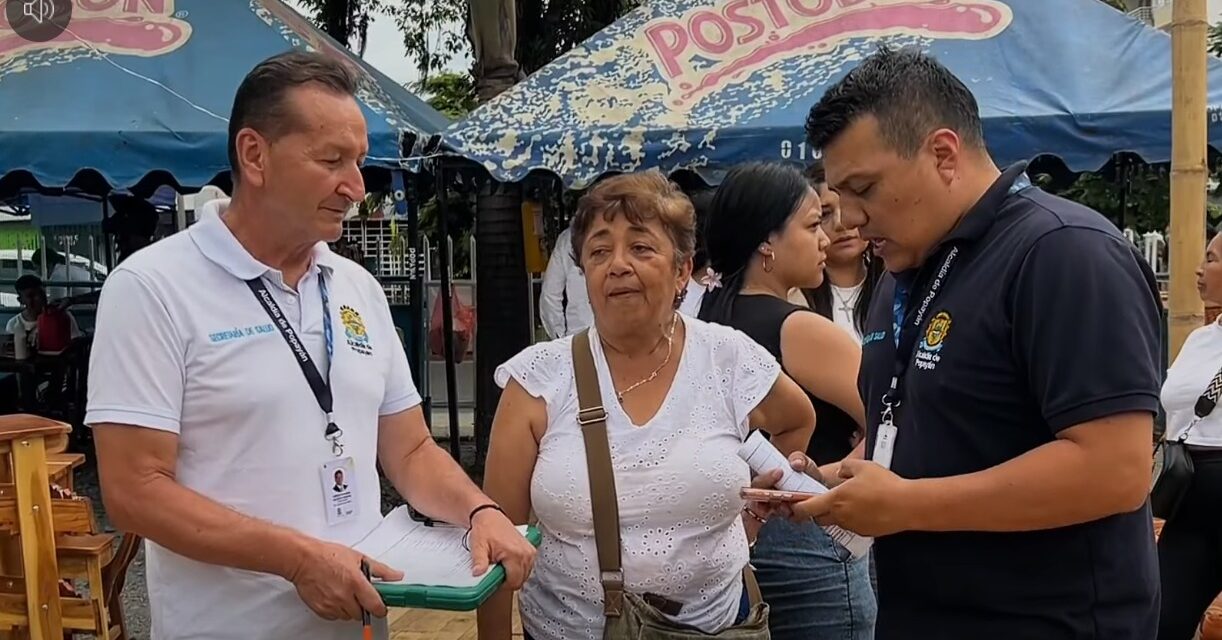 Alcaldía de Popayán intensifica operativos sanitarios en Semana Santa