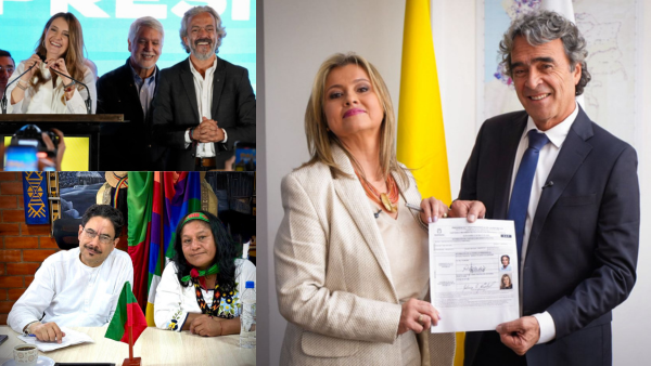 Tres fórmulas presidenciales se inscriben en Colombia