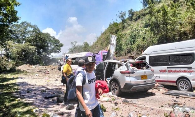 Atentado en la Vía Panamericana en Cajibío, Cauca