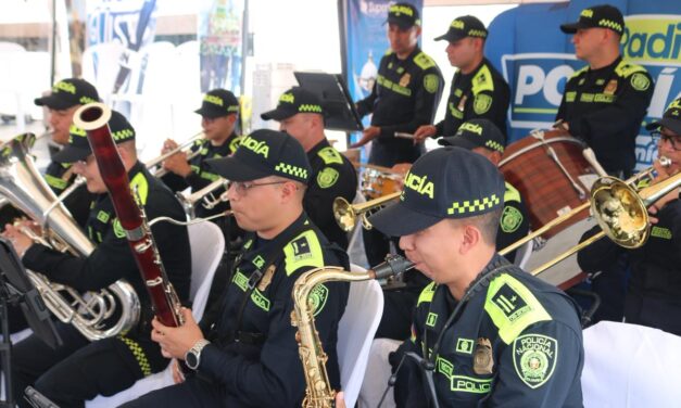 Banda sinfónica policía cautivó a Popayán en Semana Santa