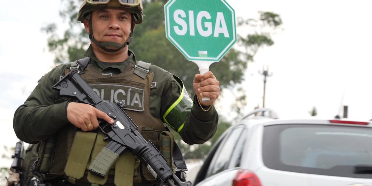 Policía refuerza seguridad vial en Cauca