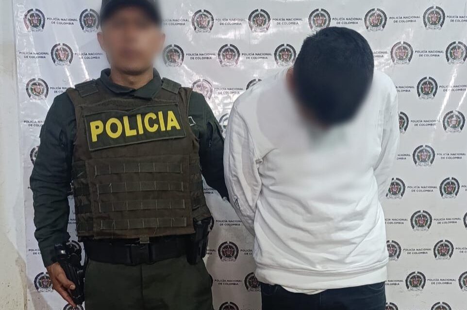 Capturado en Popayán por daño en bien ajeno