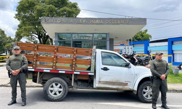 Recuperan camioneta hurtada y 1.200 kilos de aguacate en Popayán