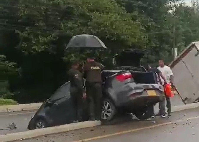 Accidente en Popayán en Semana Santa provoca caos vial