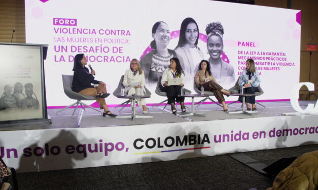 Violencia política contra las mujeres en Colombia preocupa al CNE