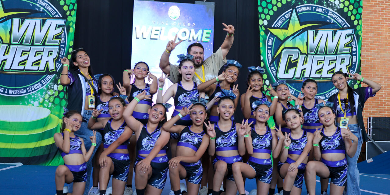 Dragon All Stars brilló en el campeonato Vive Cheer 2026 en Cali