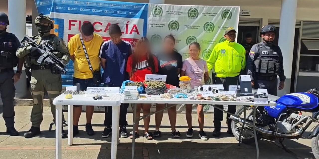 Golpe a Red Criminal en Santander de Quilichao: capturan a cinco