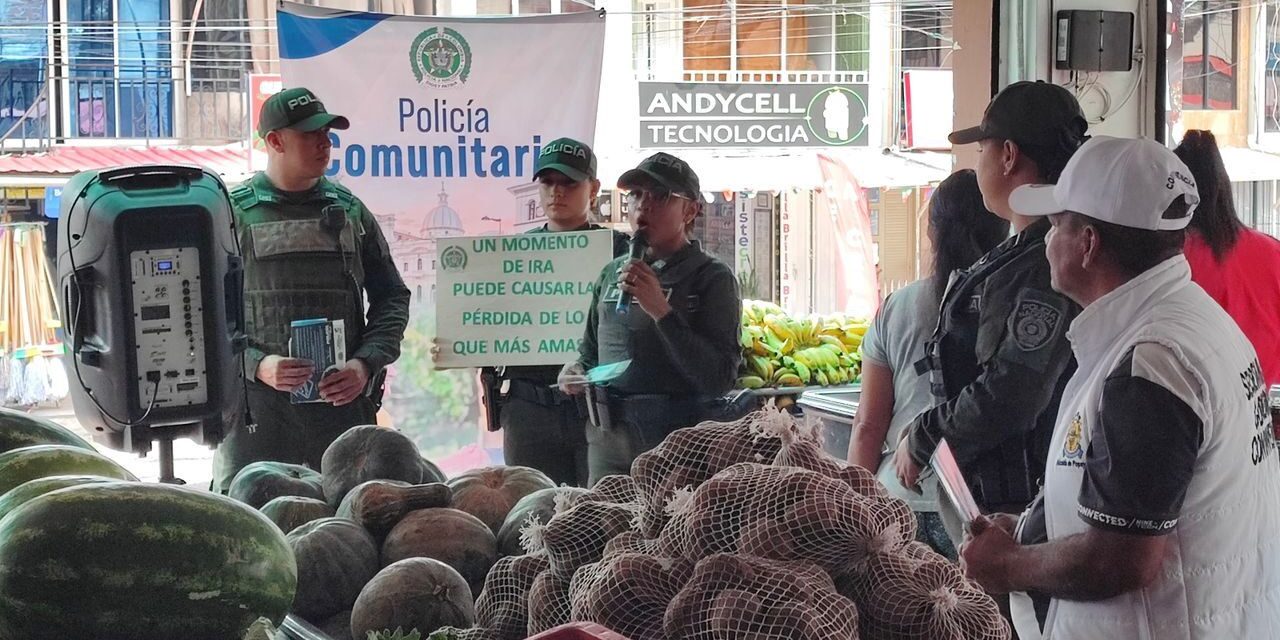 Policía Comunitaria lidera jornadas de prevención del homicidio en Popayán