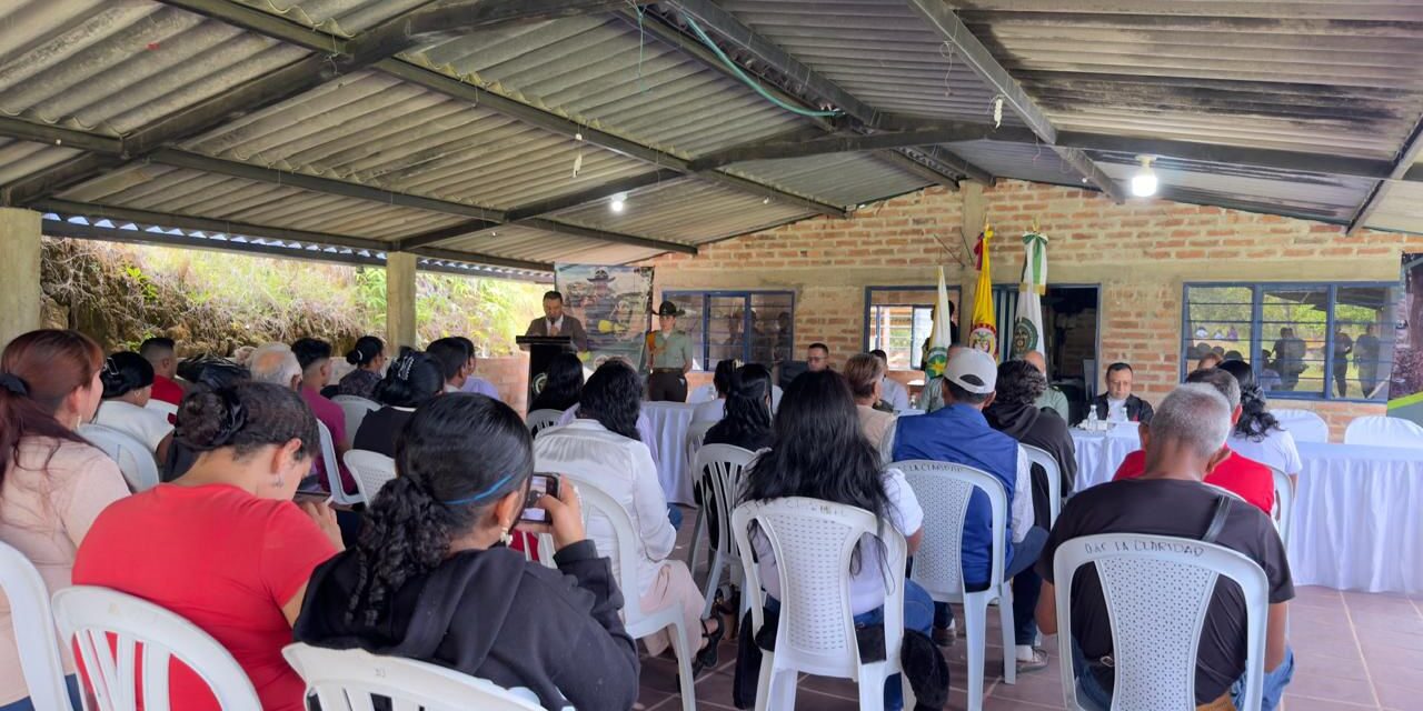 Policía de Carabineros fortalece la seguridad en zona rural de Popayán
