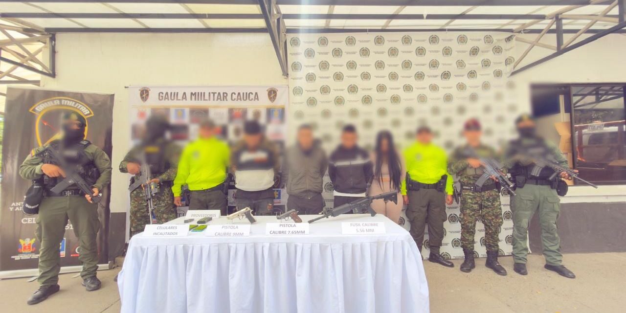 Capturados integrantes de red de hurtos violentos que operaba en la vía Panamericana en Cauca