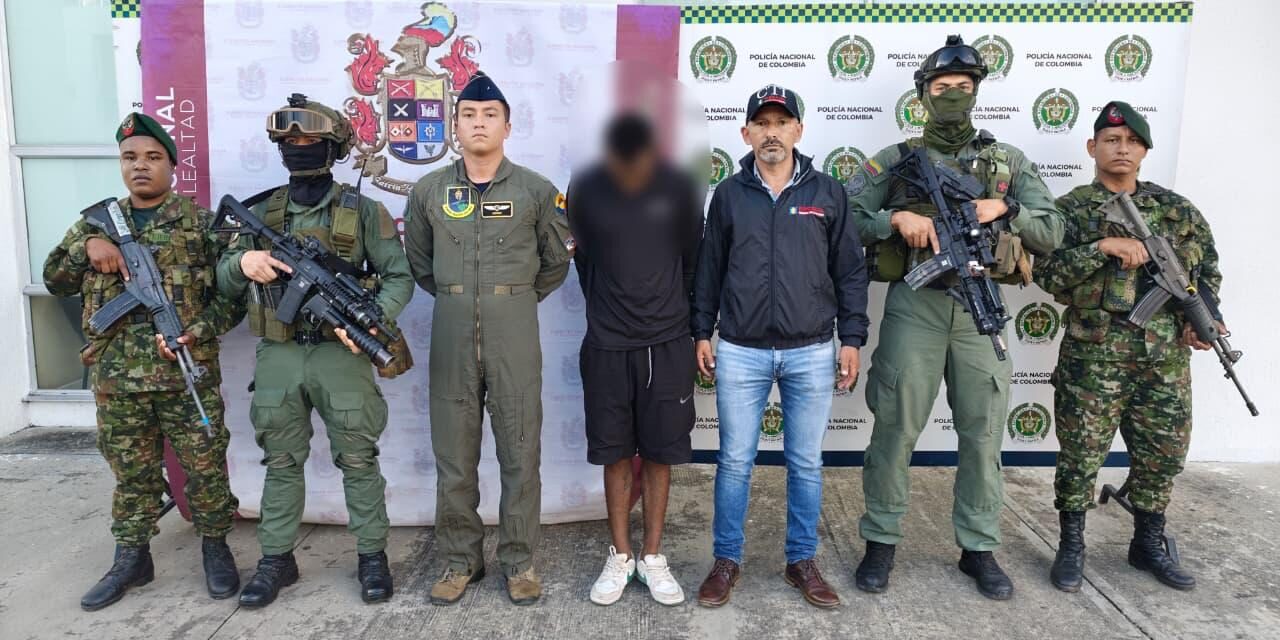 Alias “Juan Benavídez” fue capturado en el Cauca