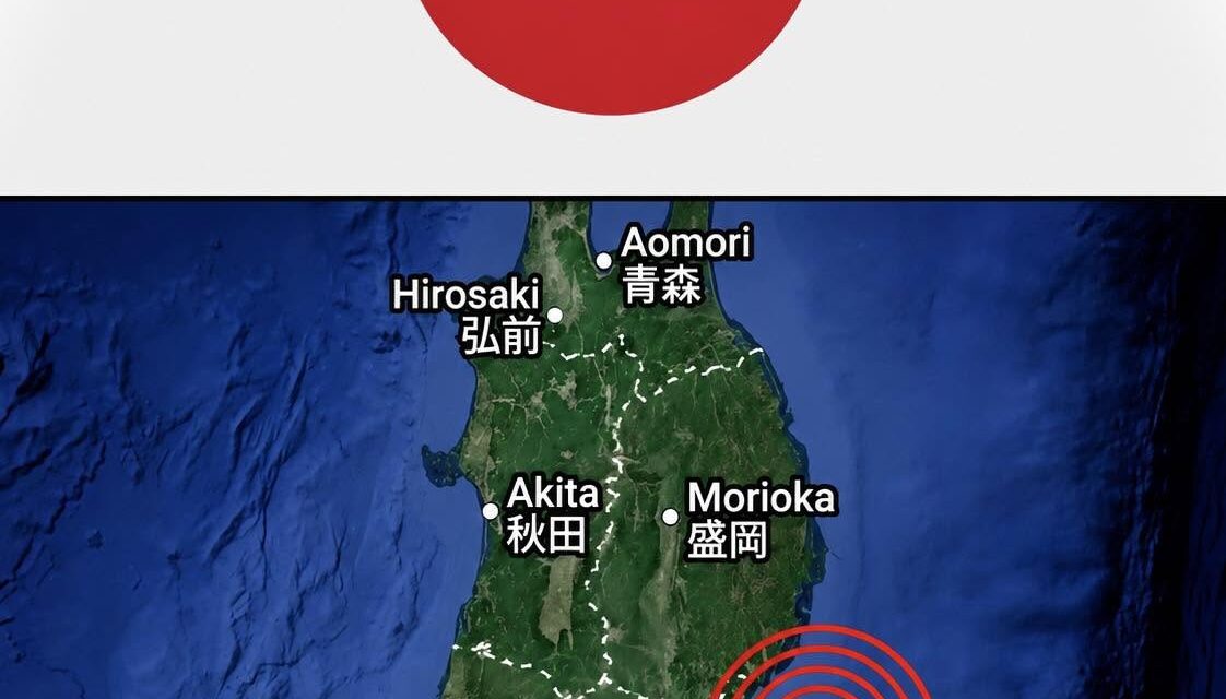 Terremoto en Japón: Sismo de magnitud 6.9