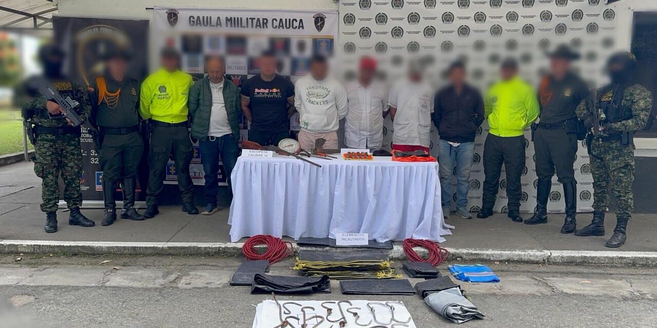 Policía desarticula a Los Fantasmas de la Noche en el Cauca