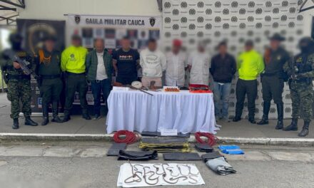 Policía desarticula a Los Fantasmas de la Noche en el Cauca