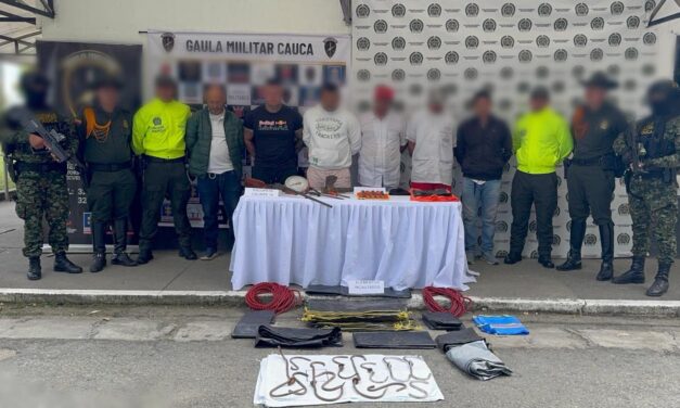 Policía desarticula a Los Fantasmas de la Noche en el Cauca